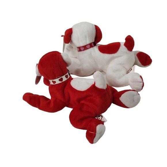 Ty Beanie Babies Honey-Bun and Sugar-Pie Stuffed Animal Plush Toy 2004 Valentine - Picture 3 of 12